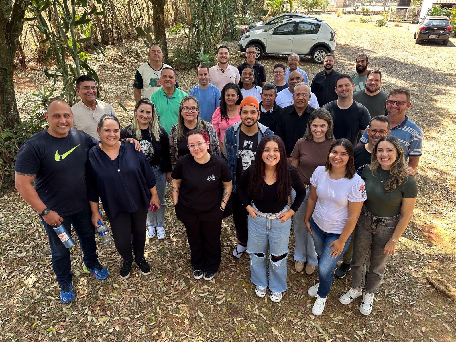 Comunidade do ISF reunida em encontro presencial